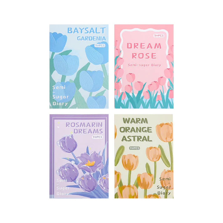 Semi Sugar Diary Dream Rose - Stickers