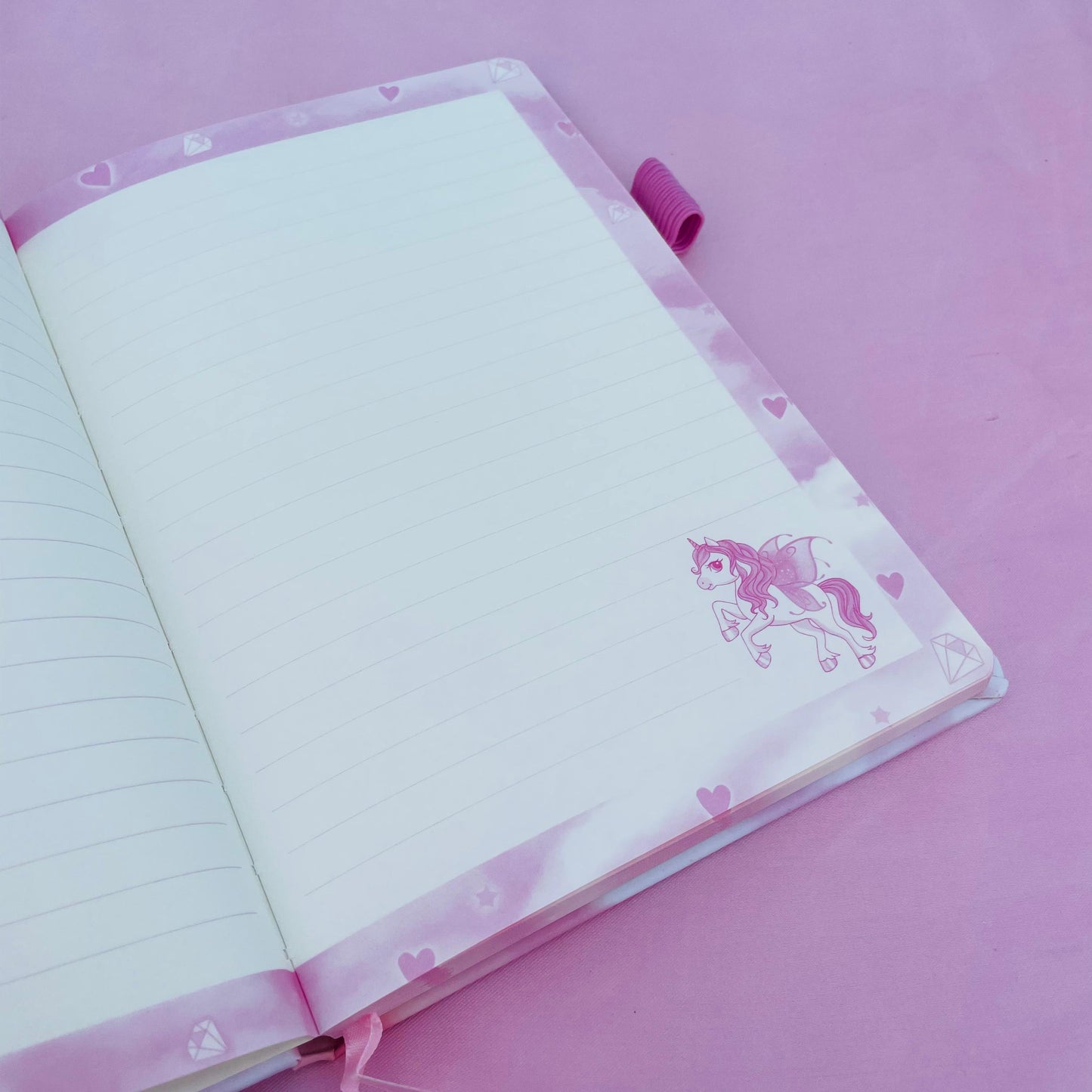 Pink Unicorn Foiled - Notebook / Journal