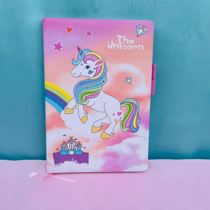 Pink Unicorn Foiled - Notebook / Journal