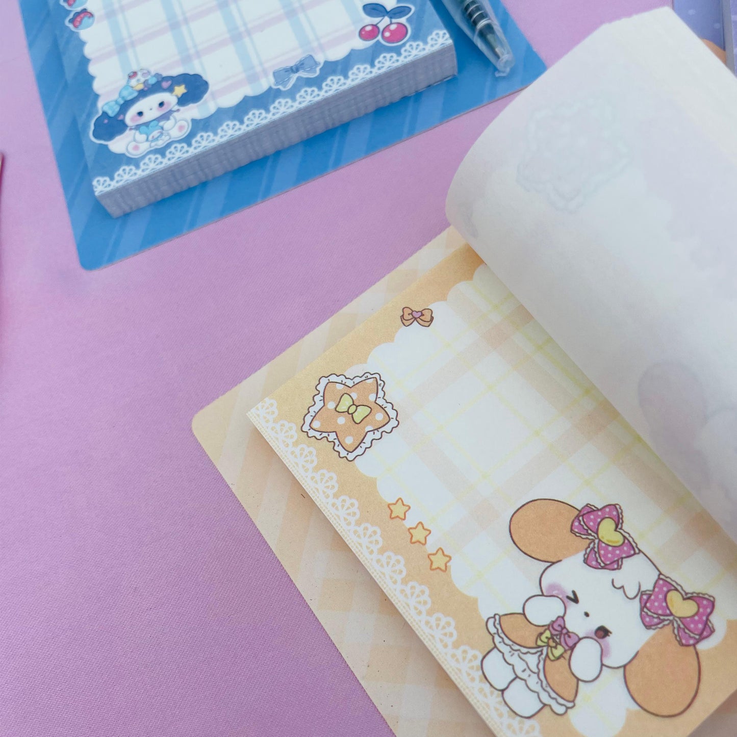 KAWAI - STICKY NOTES WITH PEN