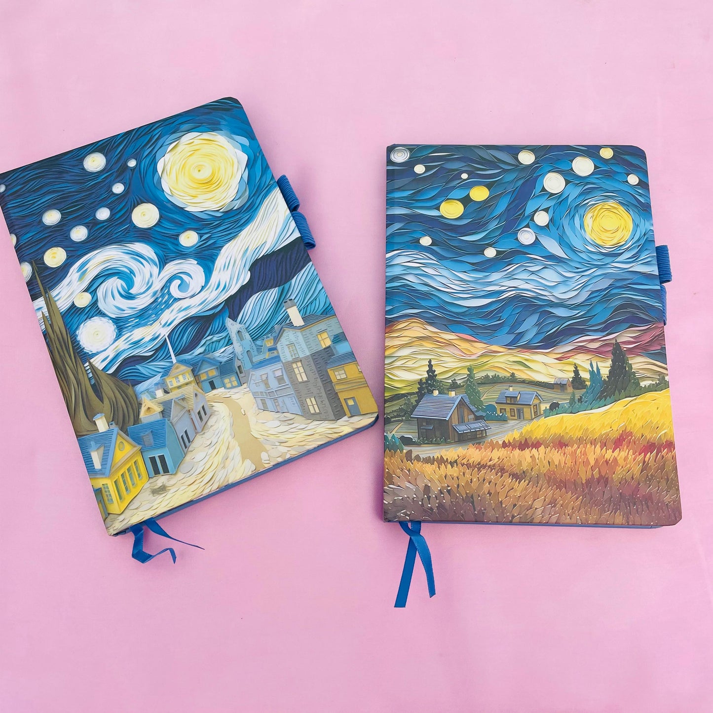 Van-Gogh Painting Foiled - Notebook / Journal