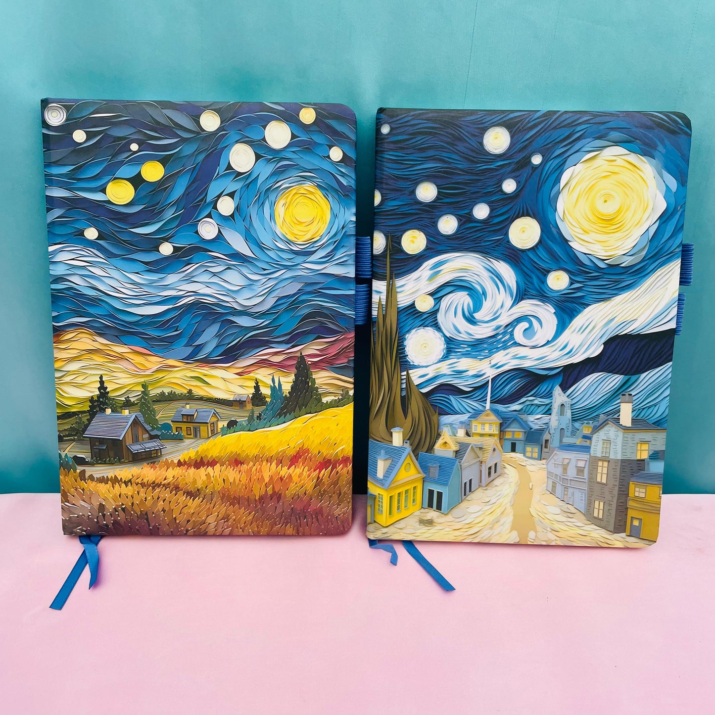 Van-Gogh Painting Foiled - Notebook / Journal