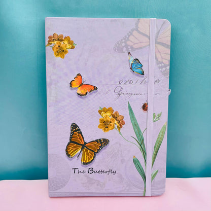 Butterfly Aesthetic - Journal (Purple)