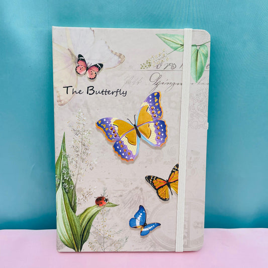 Butterfly Aesthetic - Journal (Brown)