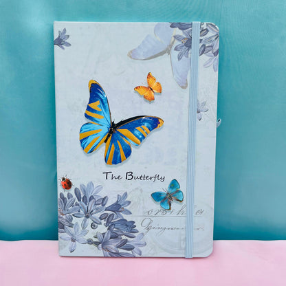 Butterfly Aesthetic - Journal (BLUE)