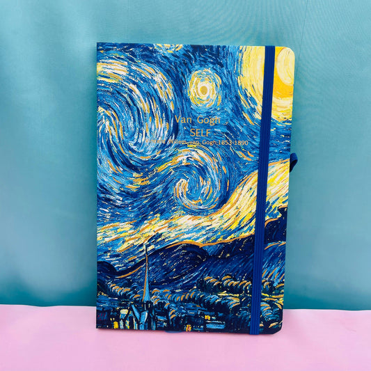 Van-Gogh Painting A5 Foiled - Notebook / Journal (STYLE 4)