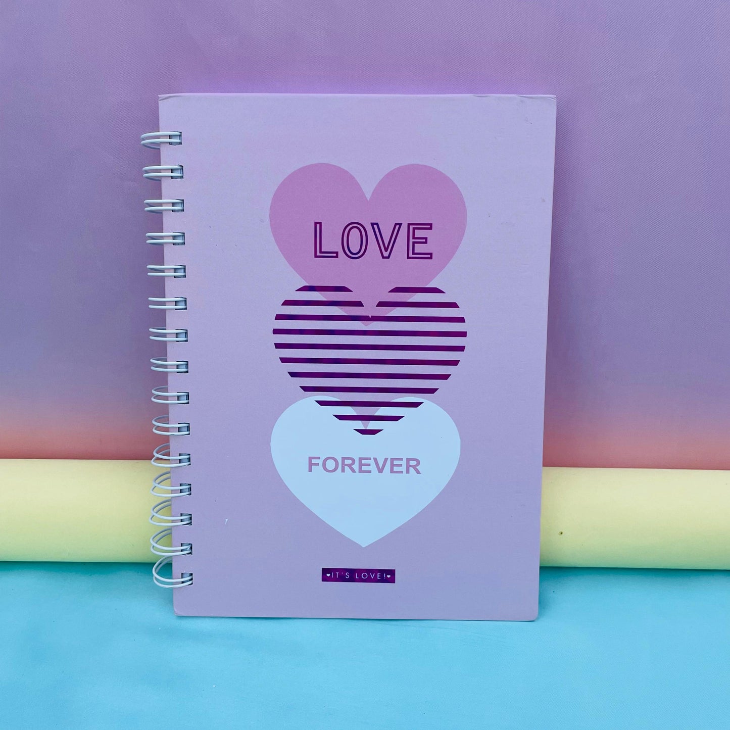 PINK HEART RING - JOURNAL/NOTEBOOK