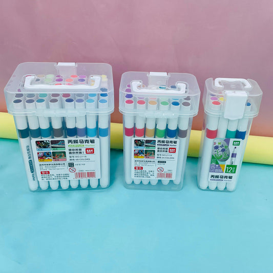 Artist Painting Acrylic Markers - Set Of 12 / 24 / 48