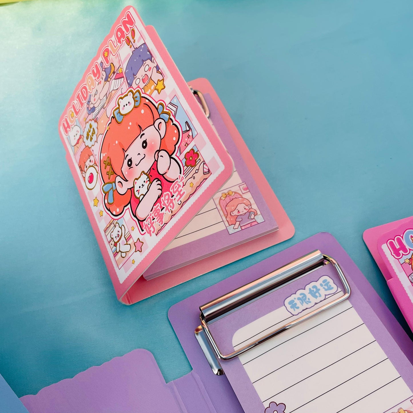 Kawai Girl - Clipboard Notepad