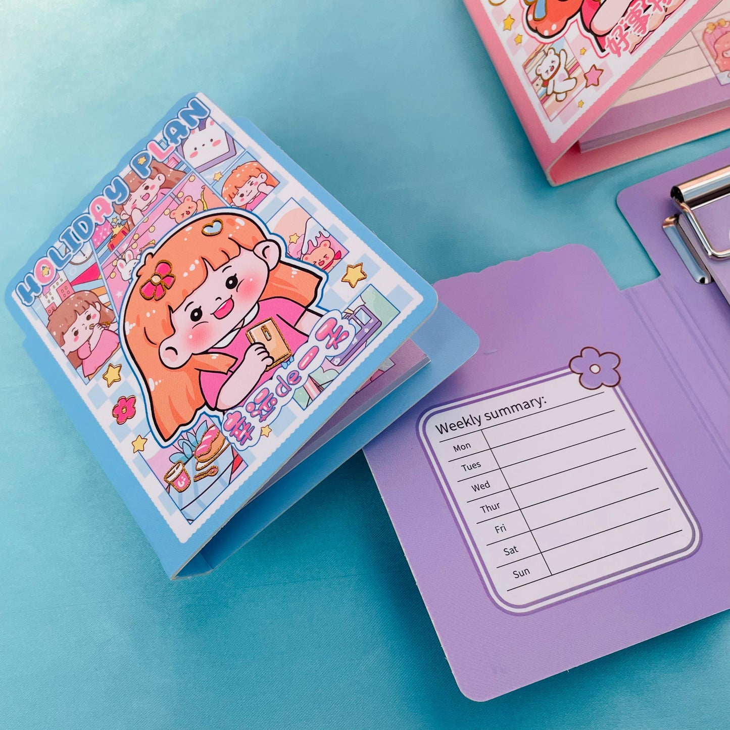 Kawai Girl - Clipboard Notepad