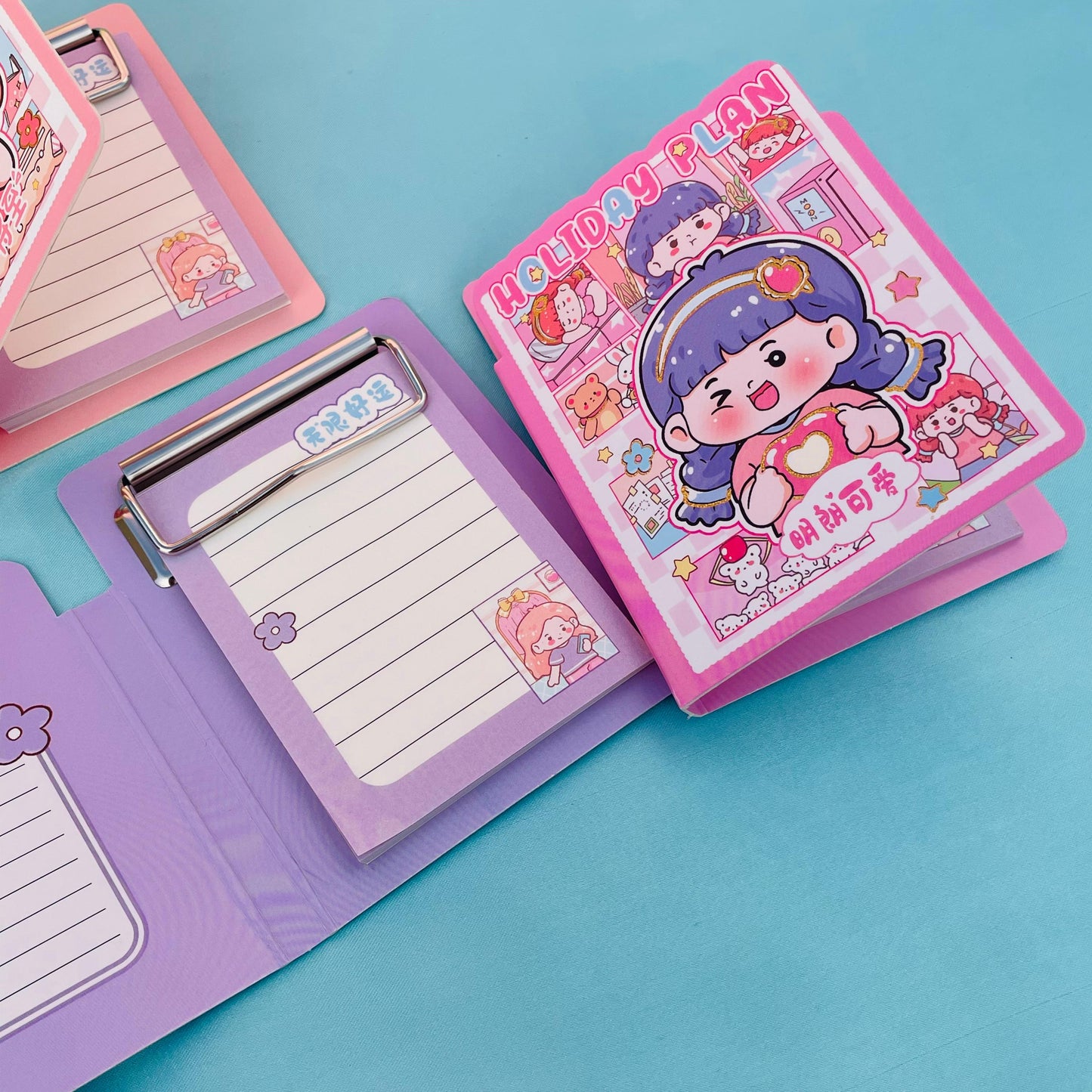 Kawai Girl - Clipboard Notepad