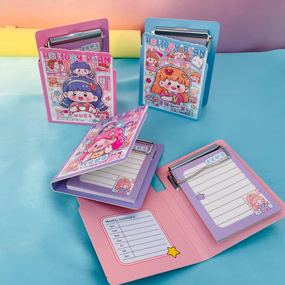 Kawai Girl - Clipboard Notepad