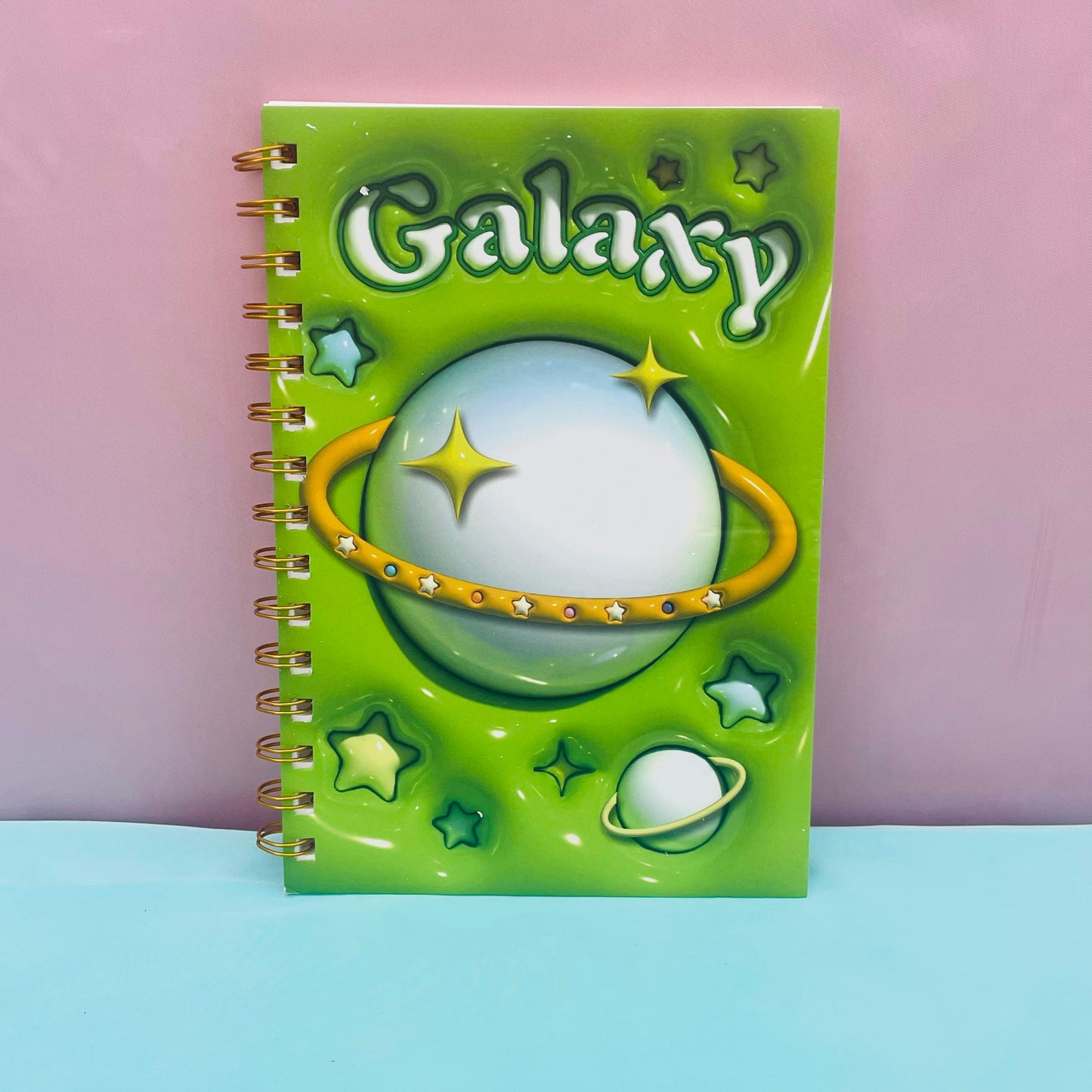 Galaxy Moon Spiral - Notebook / Journal