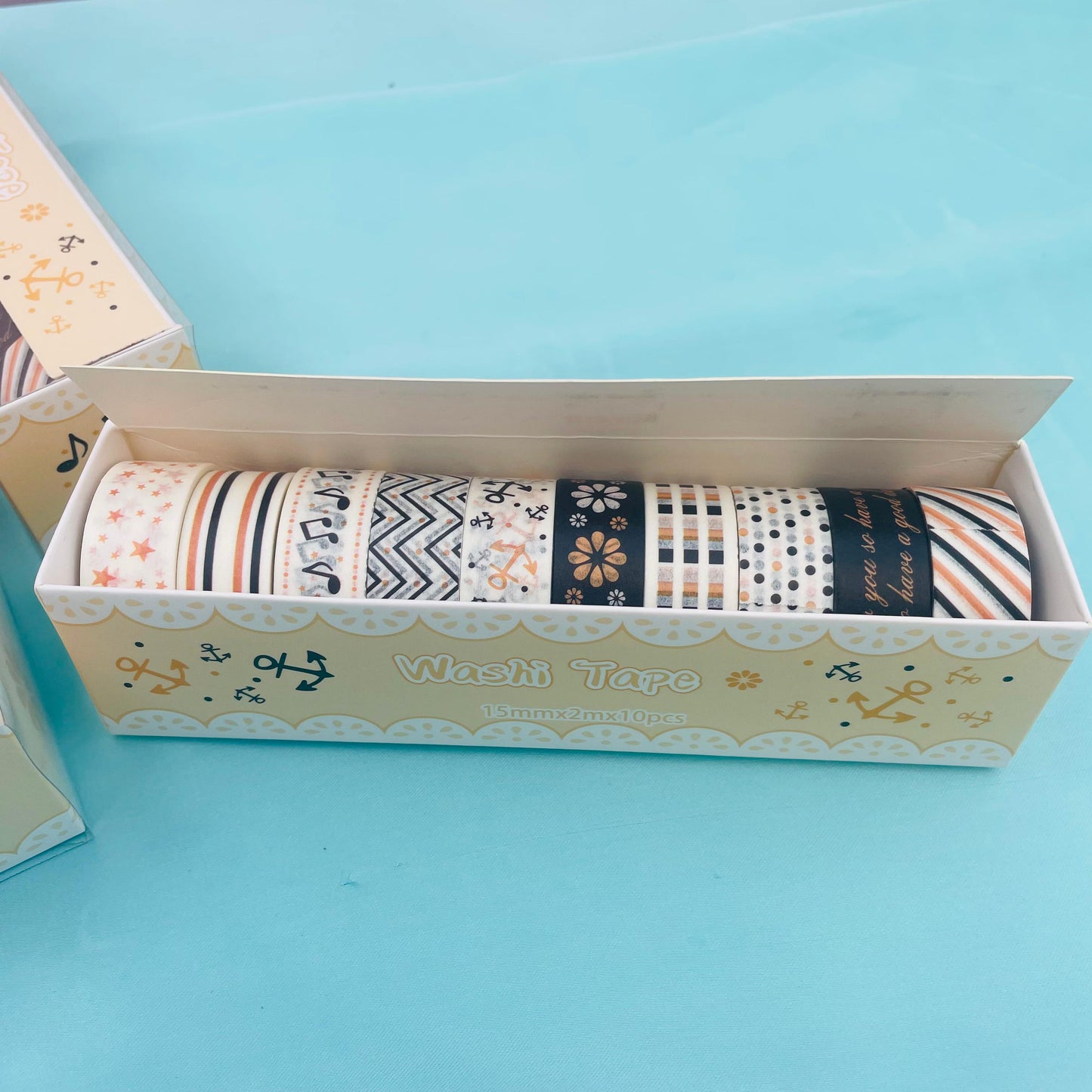 Retro - Washi Tape Set Of 10