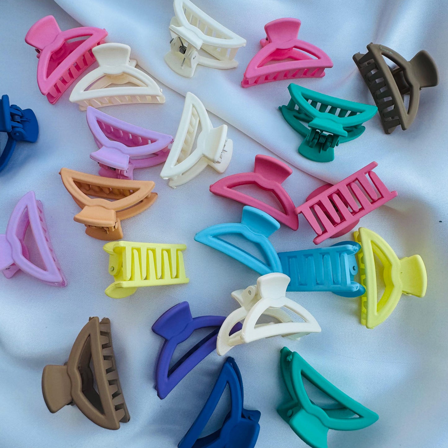 Mini Candy Color Hair Claw - Style 2