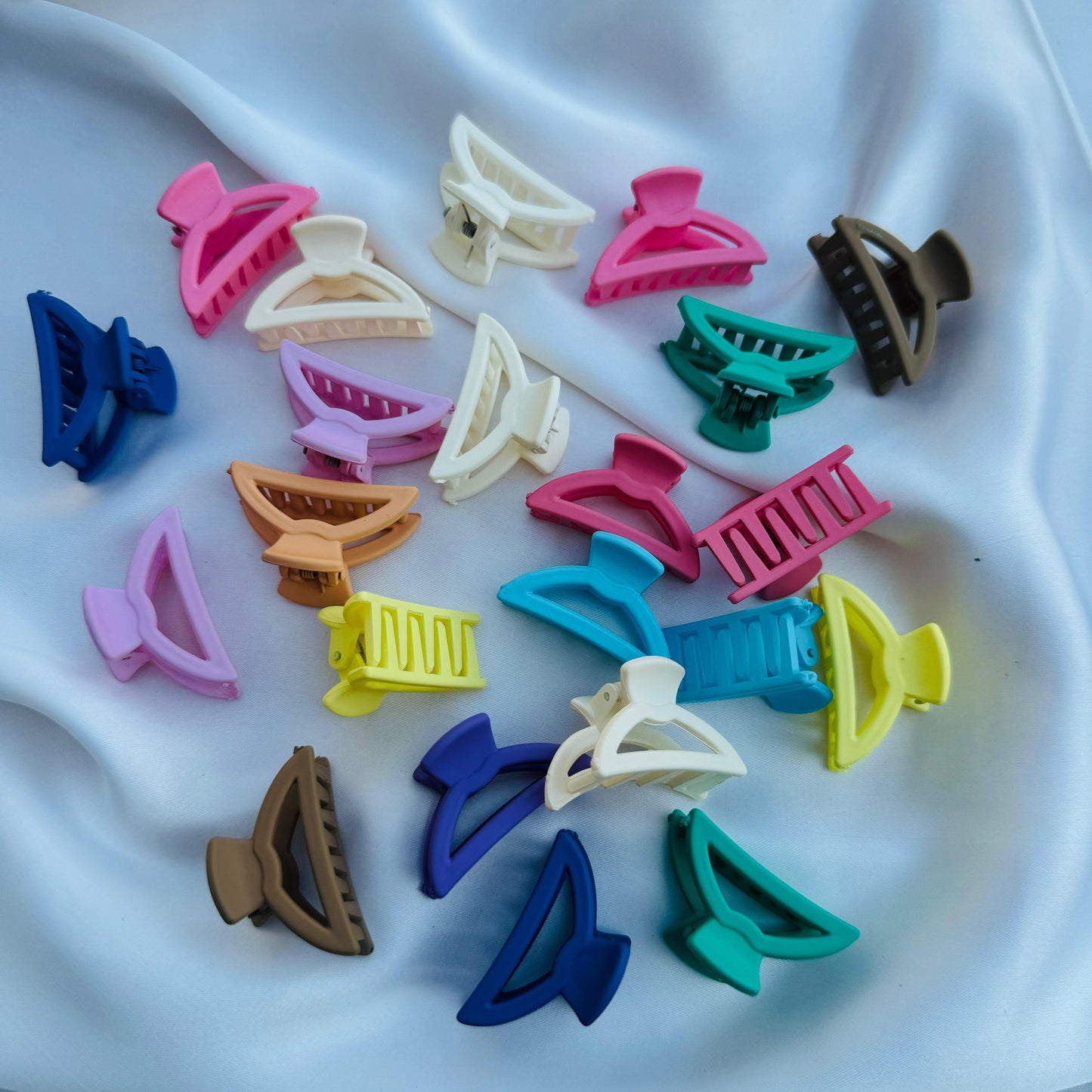 Mini Candy Color Hair Claw - Style 2