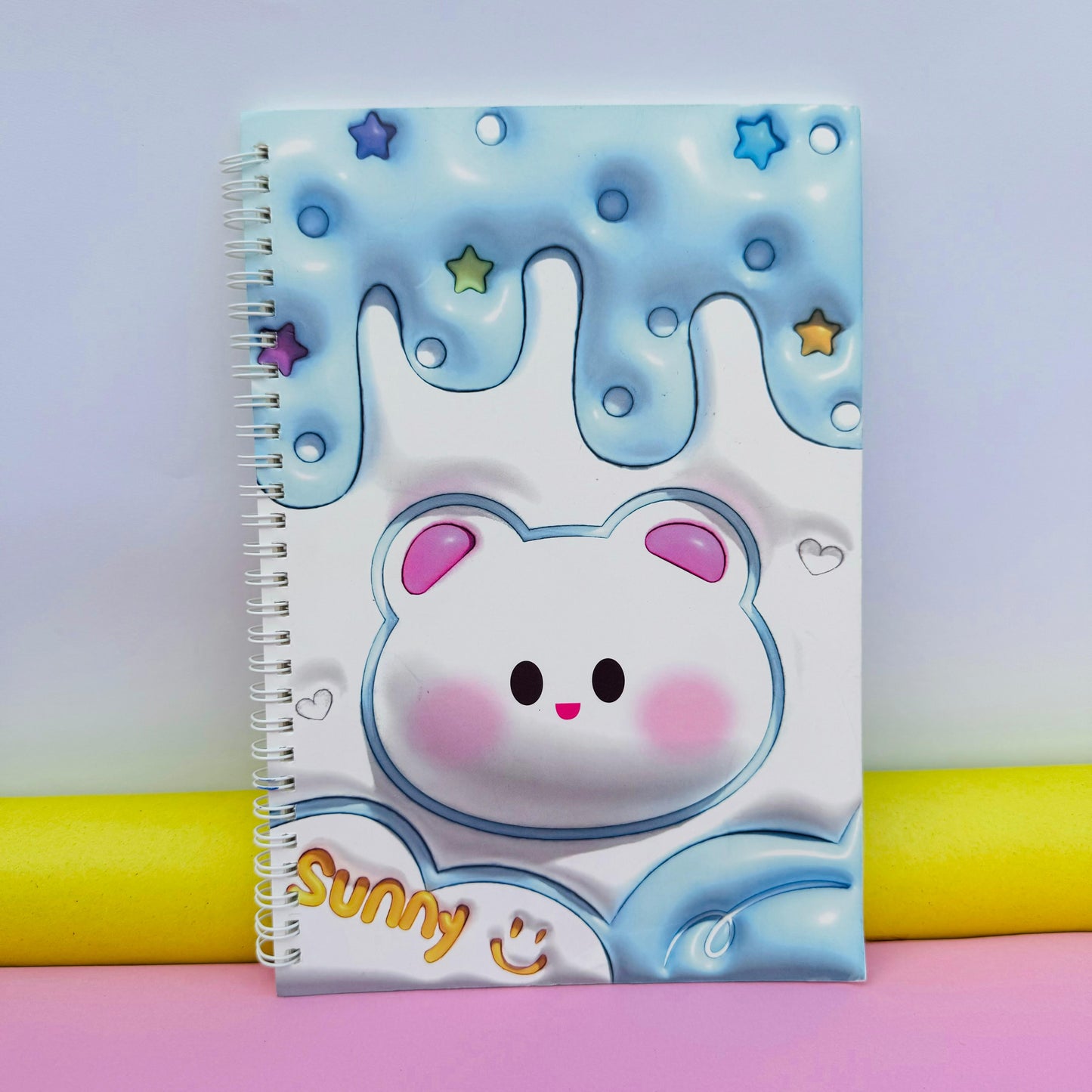 Bunny 3d / Notebook/Journal (B5)