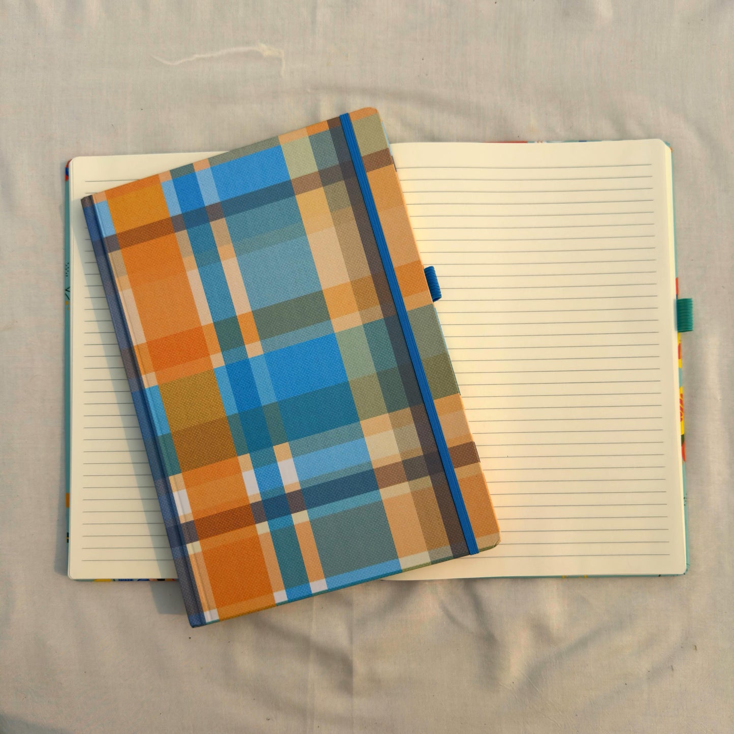 Grid A4 Foiled - Notebook / Journal (Style 3)