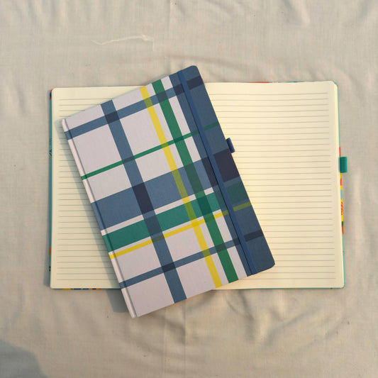 Grid A4 Foiled - Notebook / Journal (Style 2)