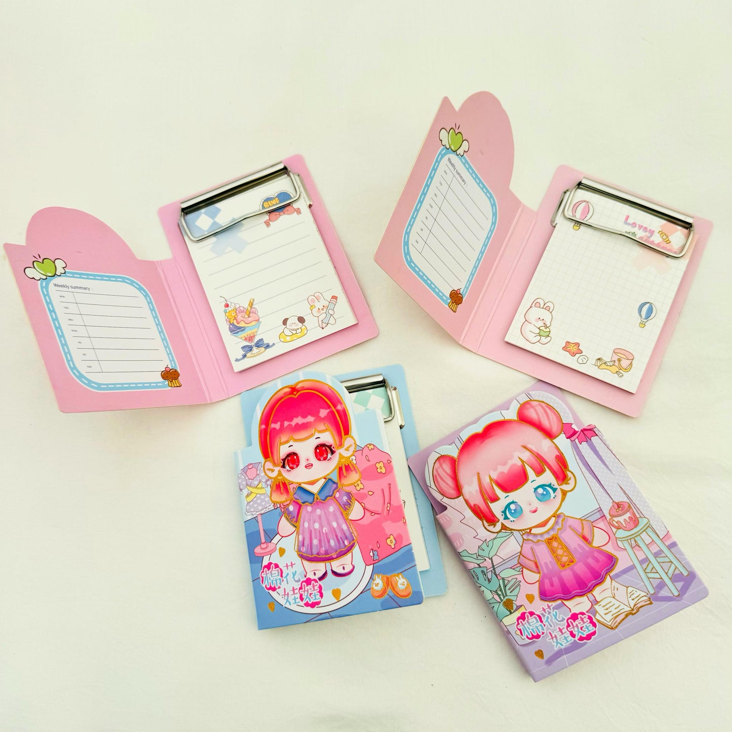 Kawai Girl - Clipboard Notepad