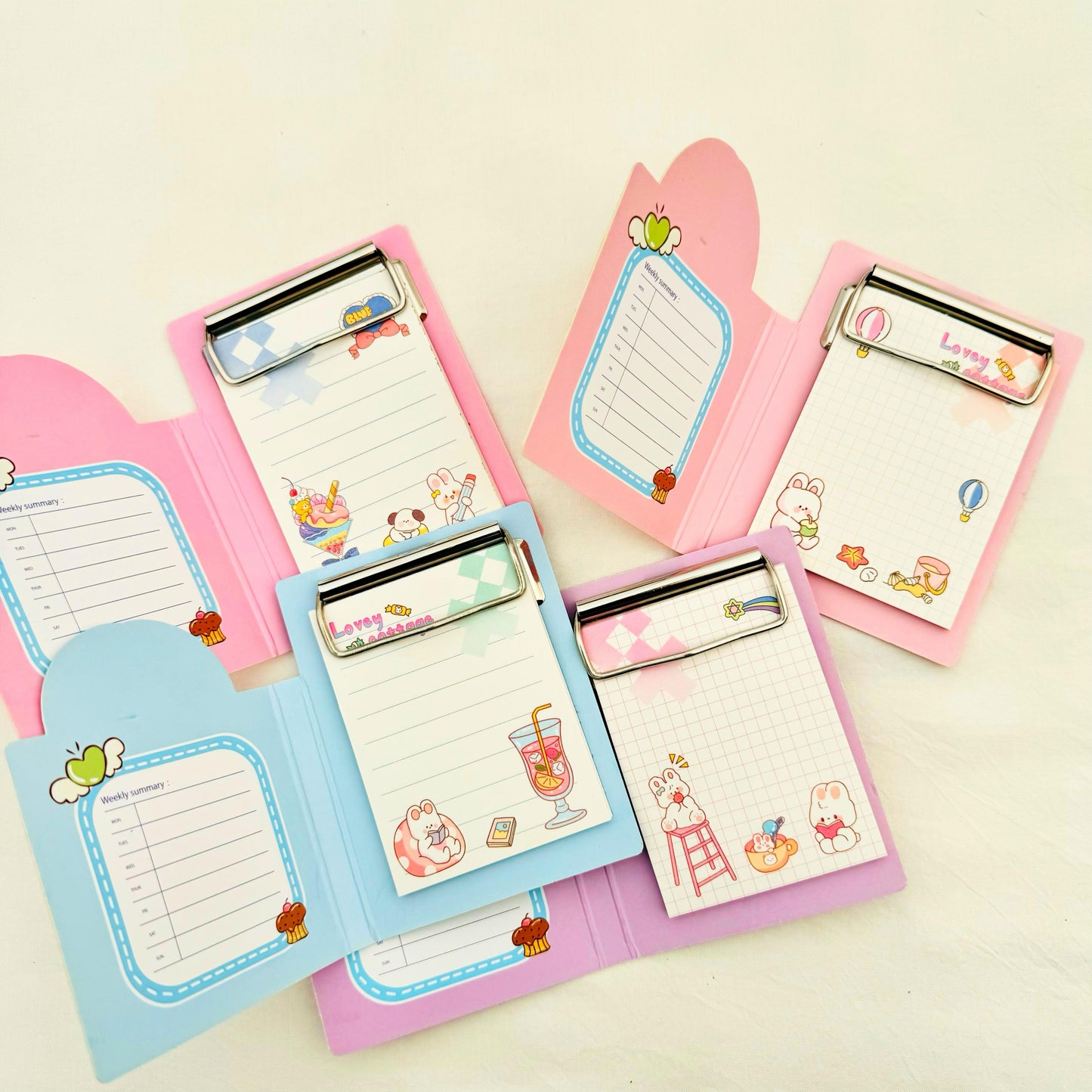 Kawai Girl - Clipboard Notepad