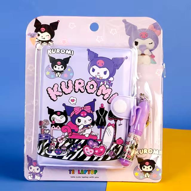 Kuromi Notebook with Pen