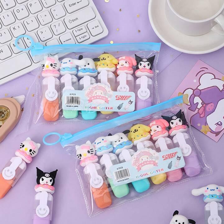 Sanrio Highlighter - Set Of 6