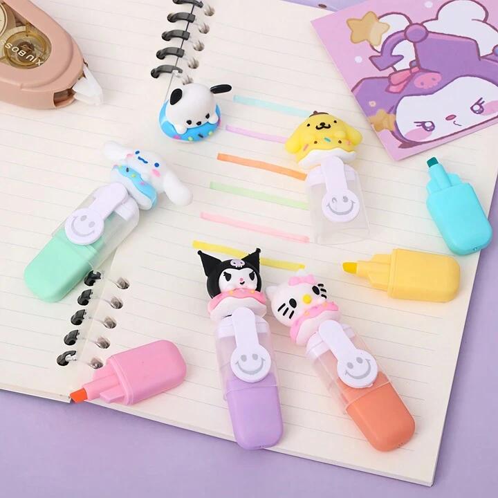 Sanrio Highlighter - Set Of 6