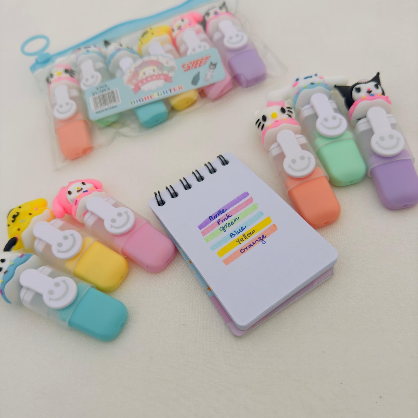 Sanrio Highlighter - Set Of 6