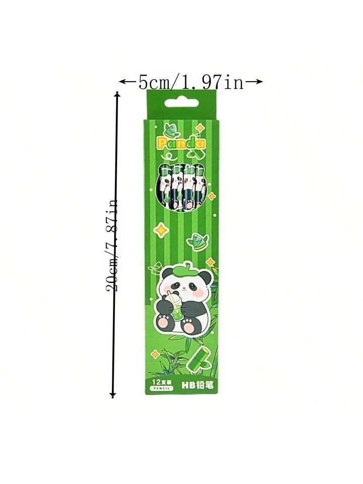 Panda - Pencil Set Of 12