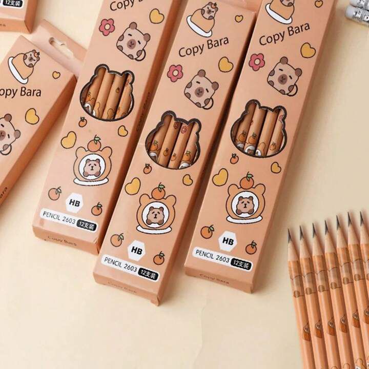 Capy Bara - Pencil Set Of 12