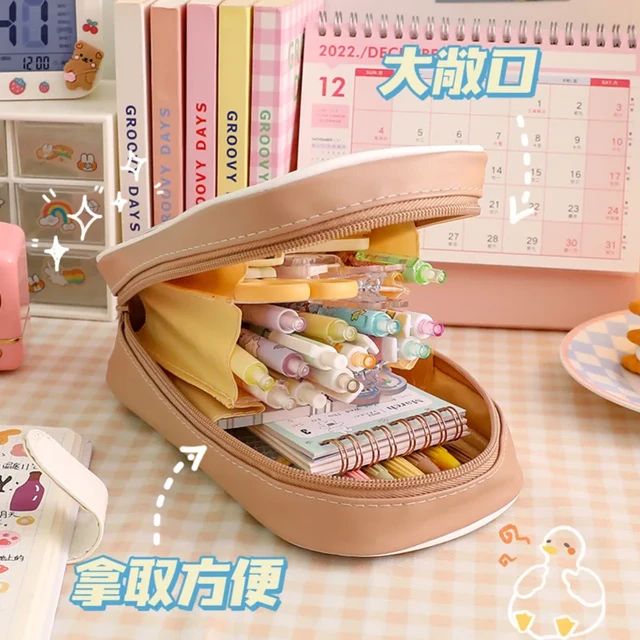 Bunny Pink Stationery Organizer - Pouch