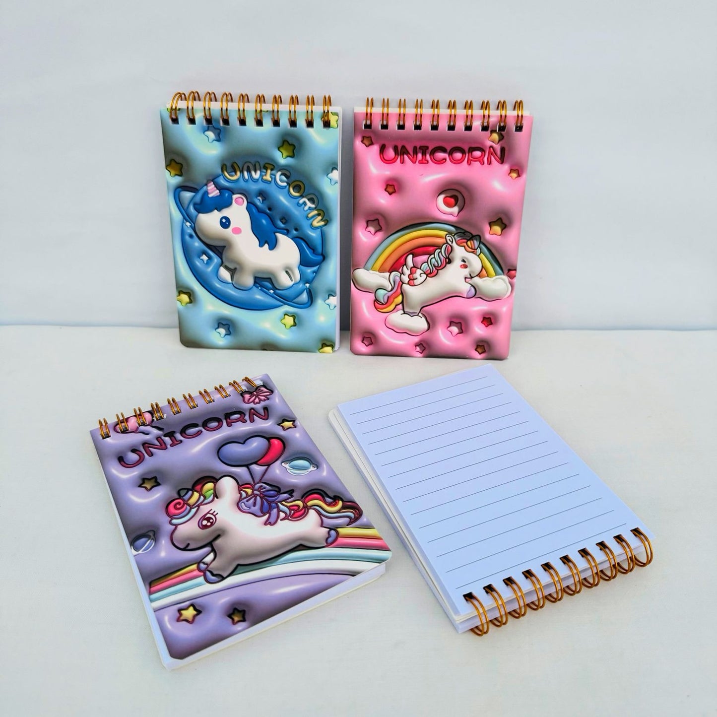 Unicorn - Spiral Notepad