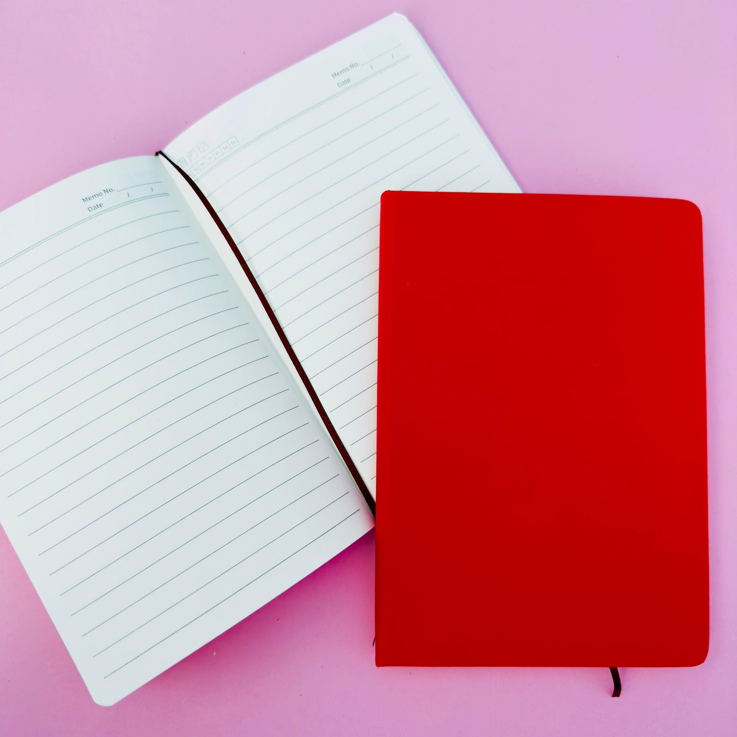 Red Hard Cover - Journal