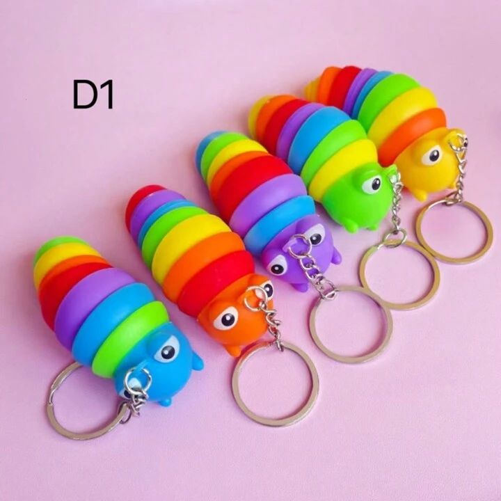 Cute Caterpillar - Keyring