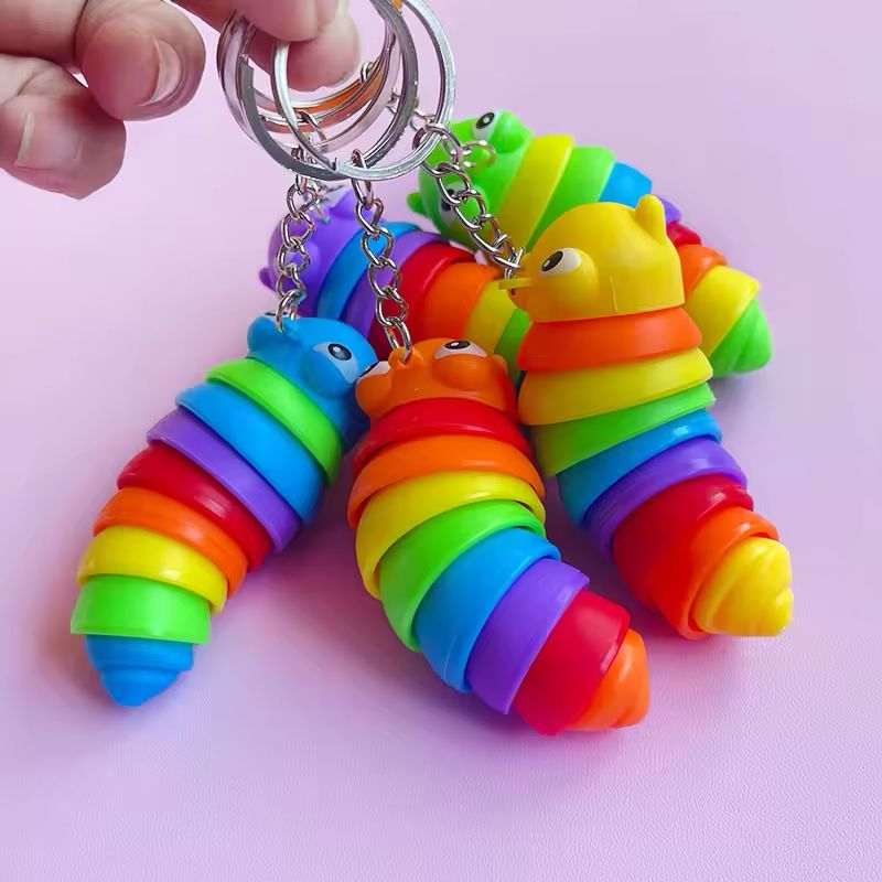 Cute Caterpillar - Keyring