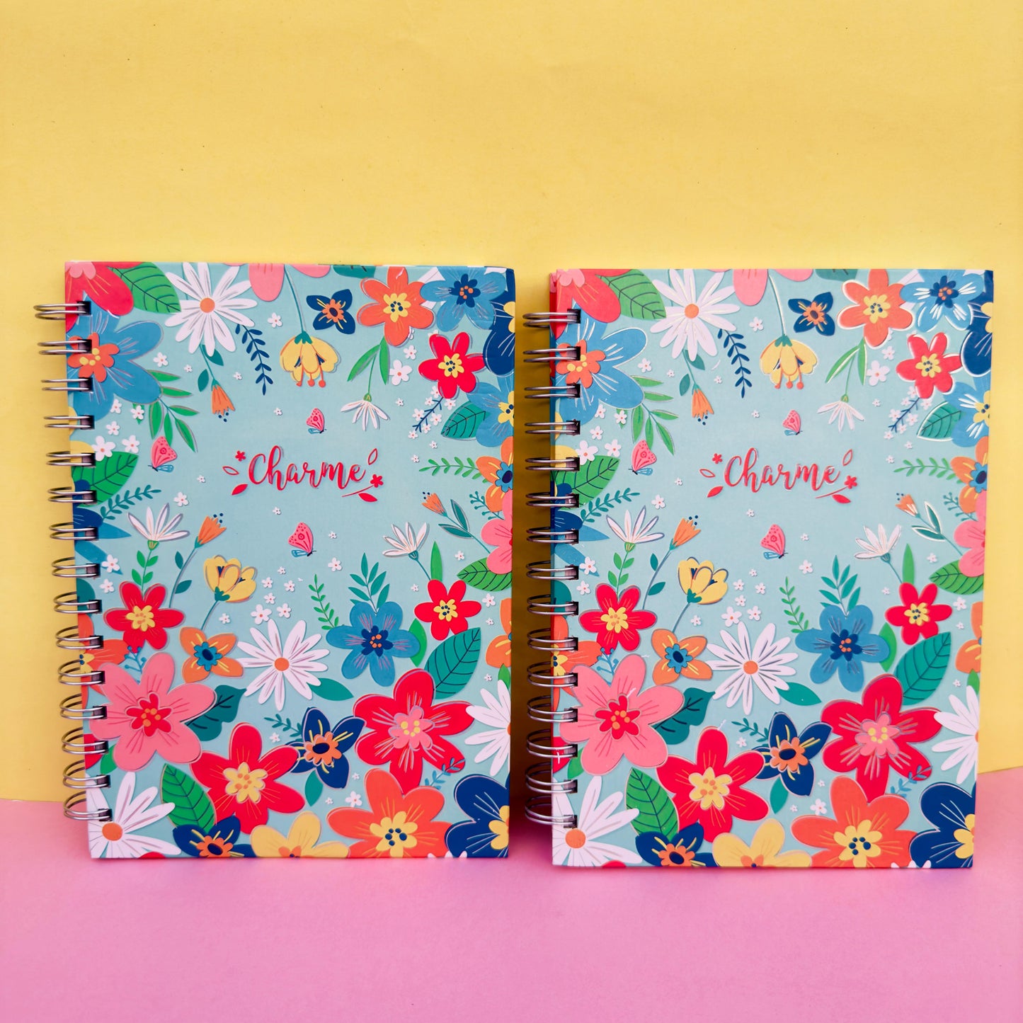 Charme Foiled Spiral - Notebook / Journal (Style 2)