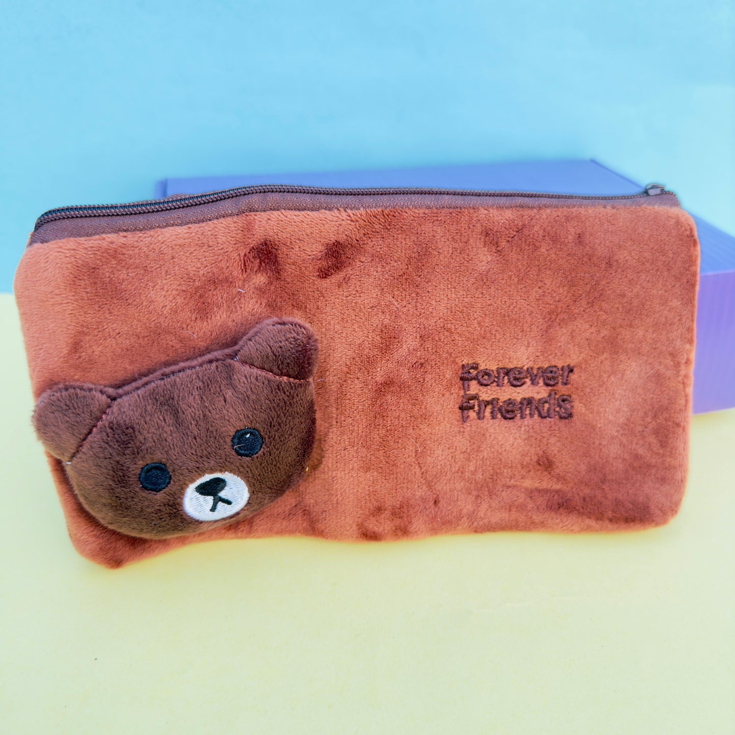 Bear Plushie Toy - Pouch