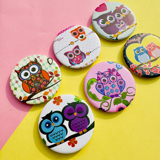 Cute Owl - Compact Mirror