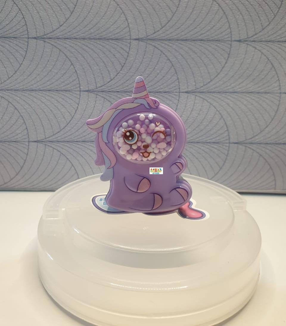 Unicorn Confetti Filled Double Hole Pencil Sharpener (3)