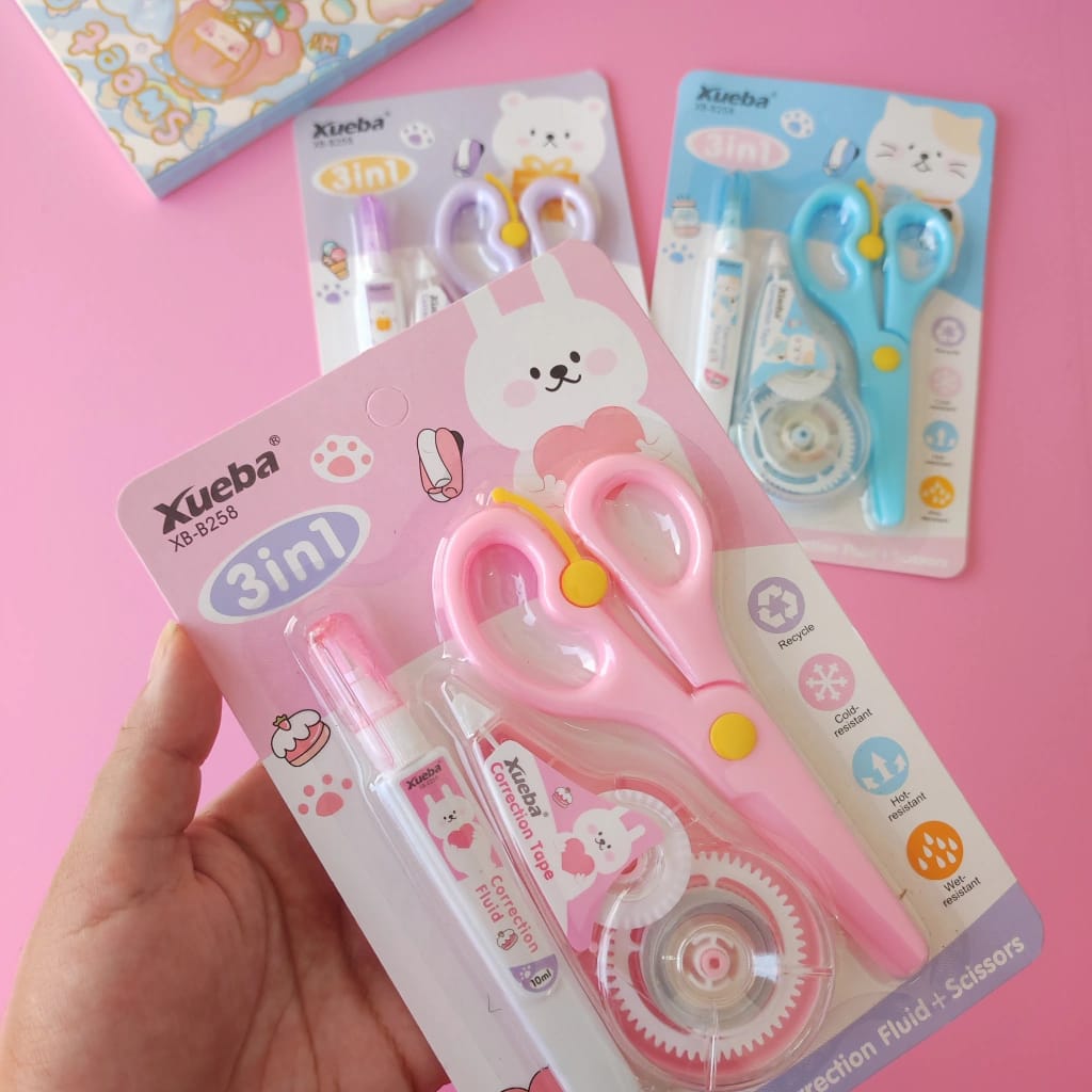 Cute Kawai - Correction Set of 3