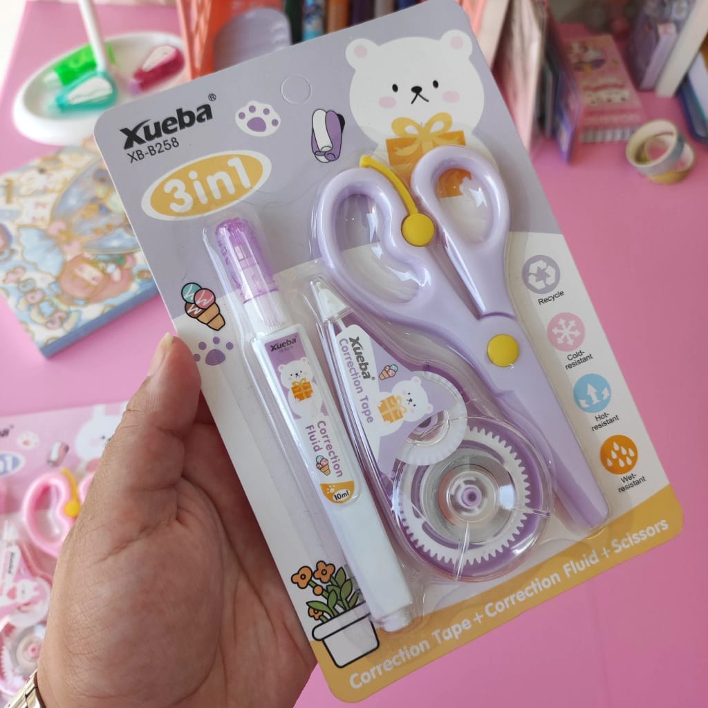 Cute Kawai - Correction Set of 3