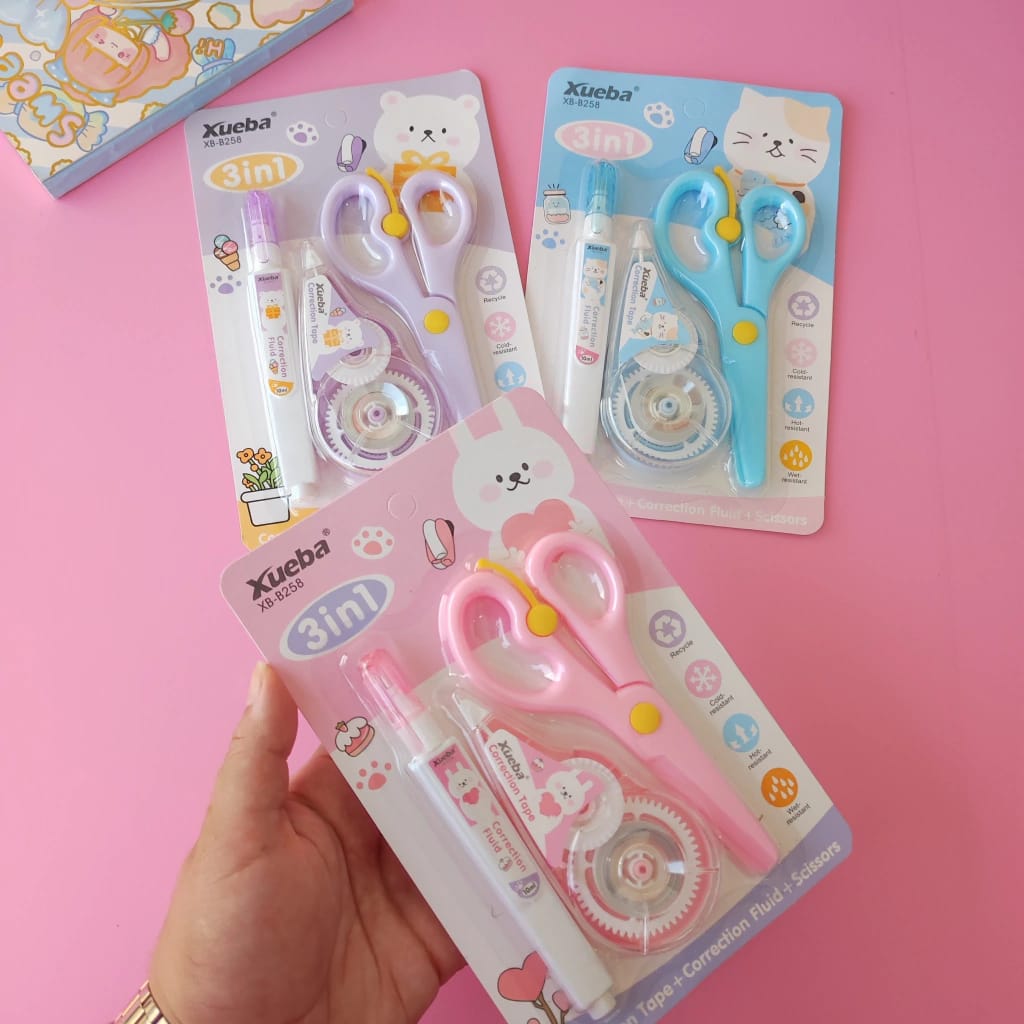 Cute Kawai - Correction Set of 3