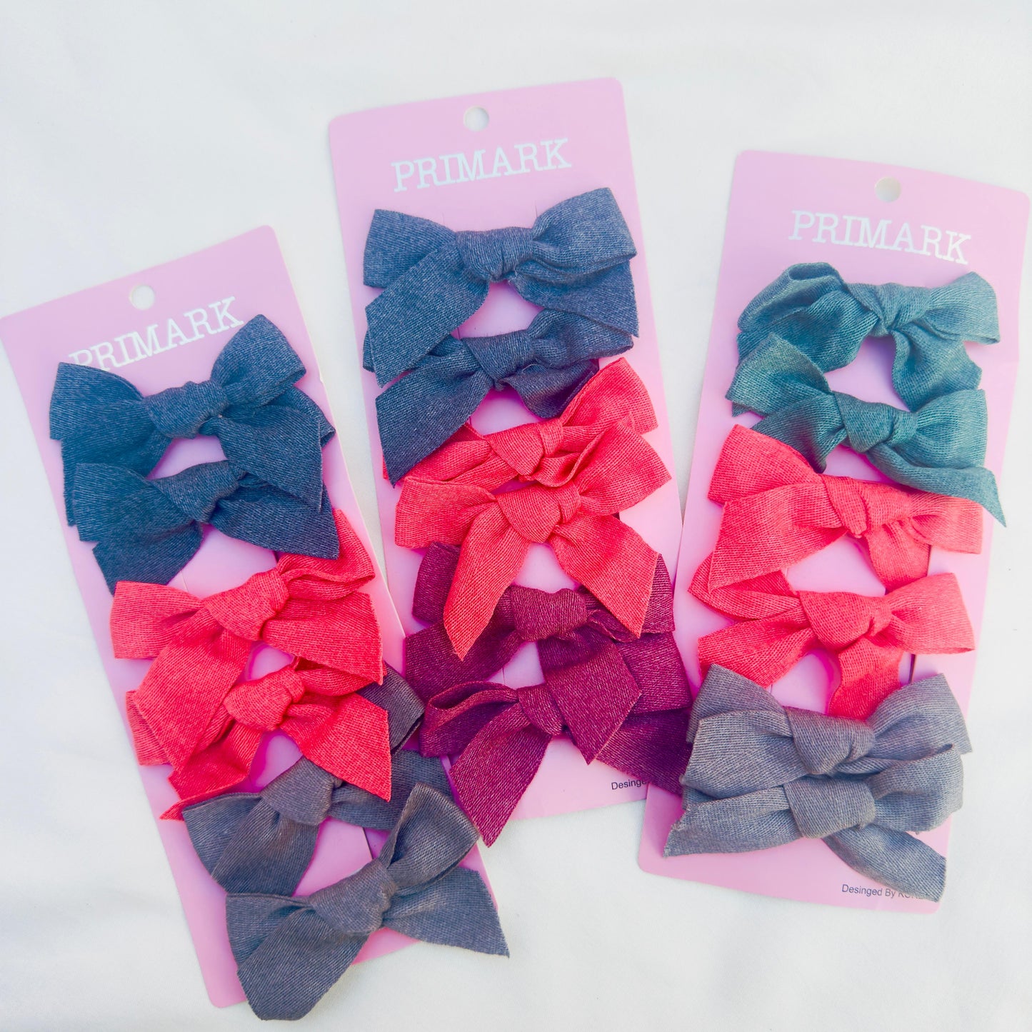 Macaron Bow Card - 3 Pairs