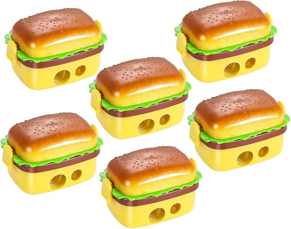 Burger Eraser & Sharpener