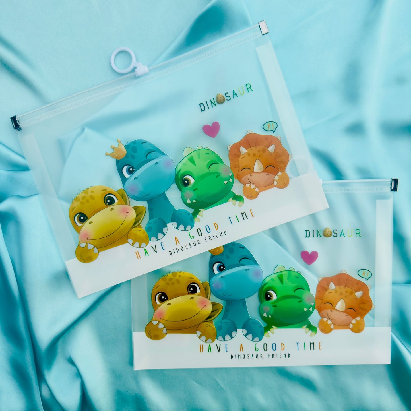 Cute Dino Transparent - Pouch