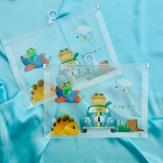 Dino Land Transparent - Pouch