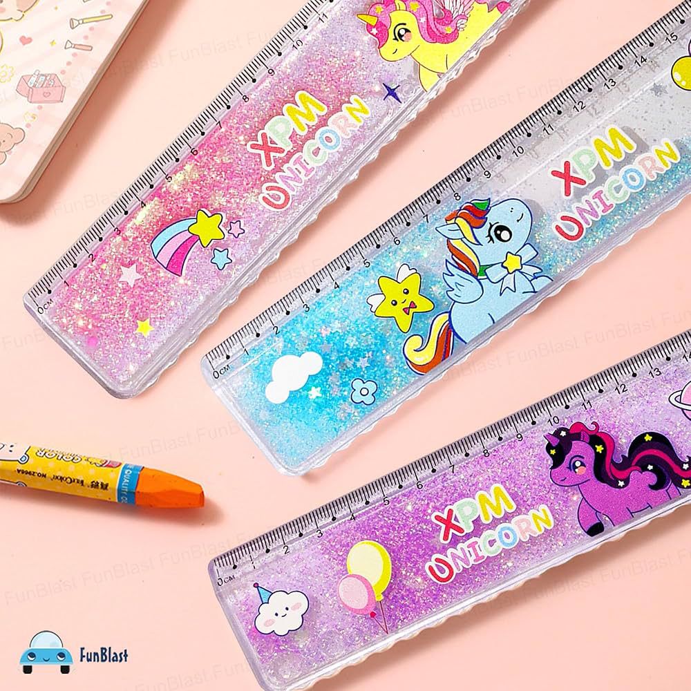 Unicorn Glitter Water - Ruler