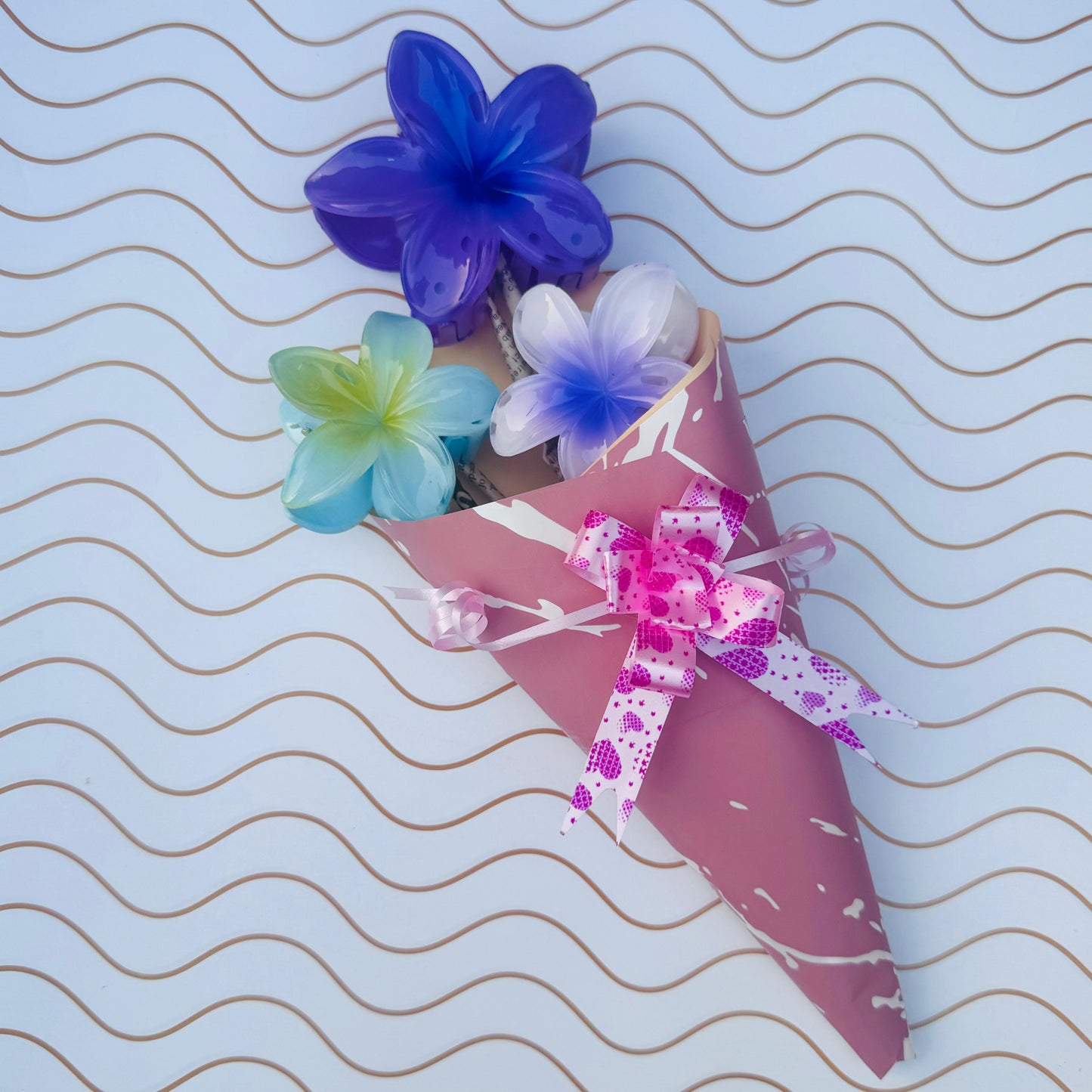 Flower Claw Clip - Bouquet (Style 5)