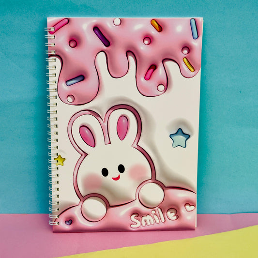 Bunny 3D - Notebook/Journal (B5)